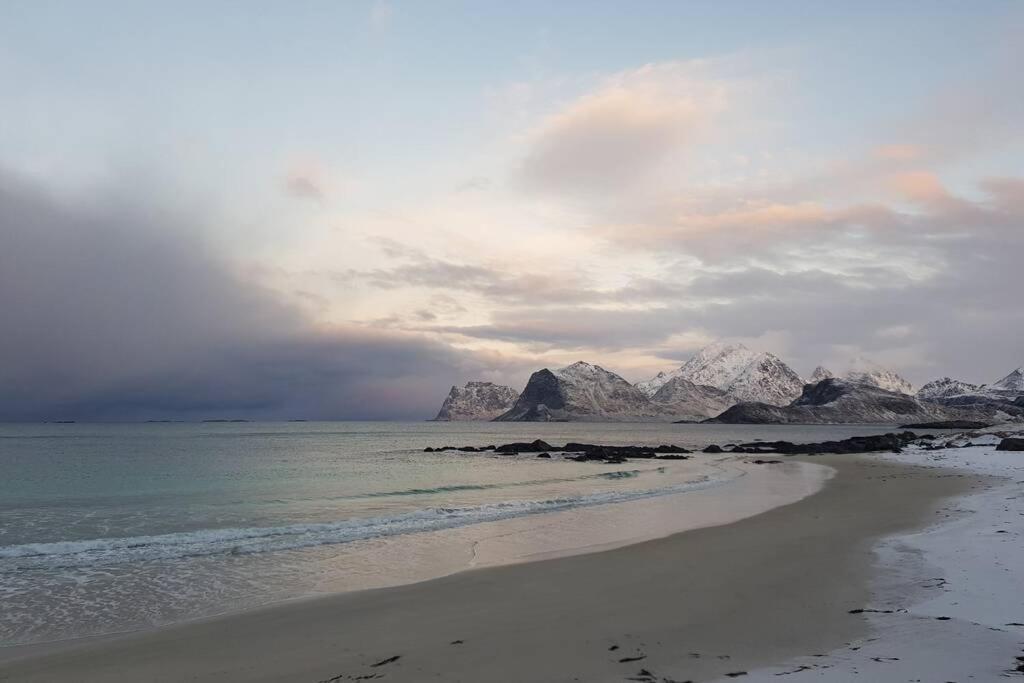 Lofoten- Enjoy The Nature-With A Beautiful Beach Napp Exteriör bild